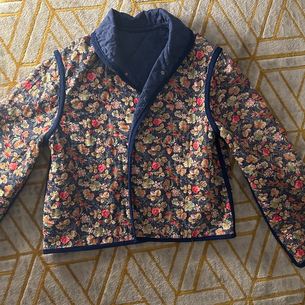 Reversible quilted cardigan Ali Golden
